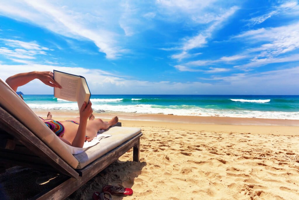 Relaxing at Beach